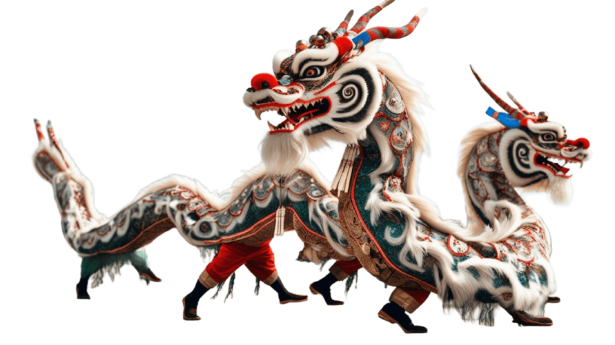 Dragón chino tradicional
